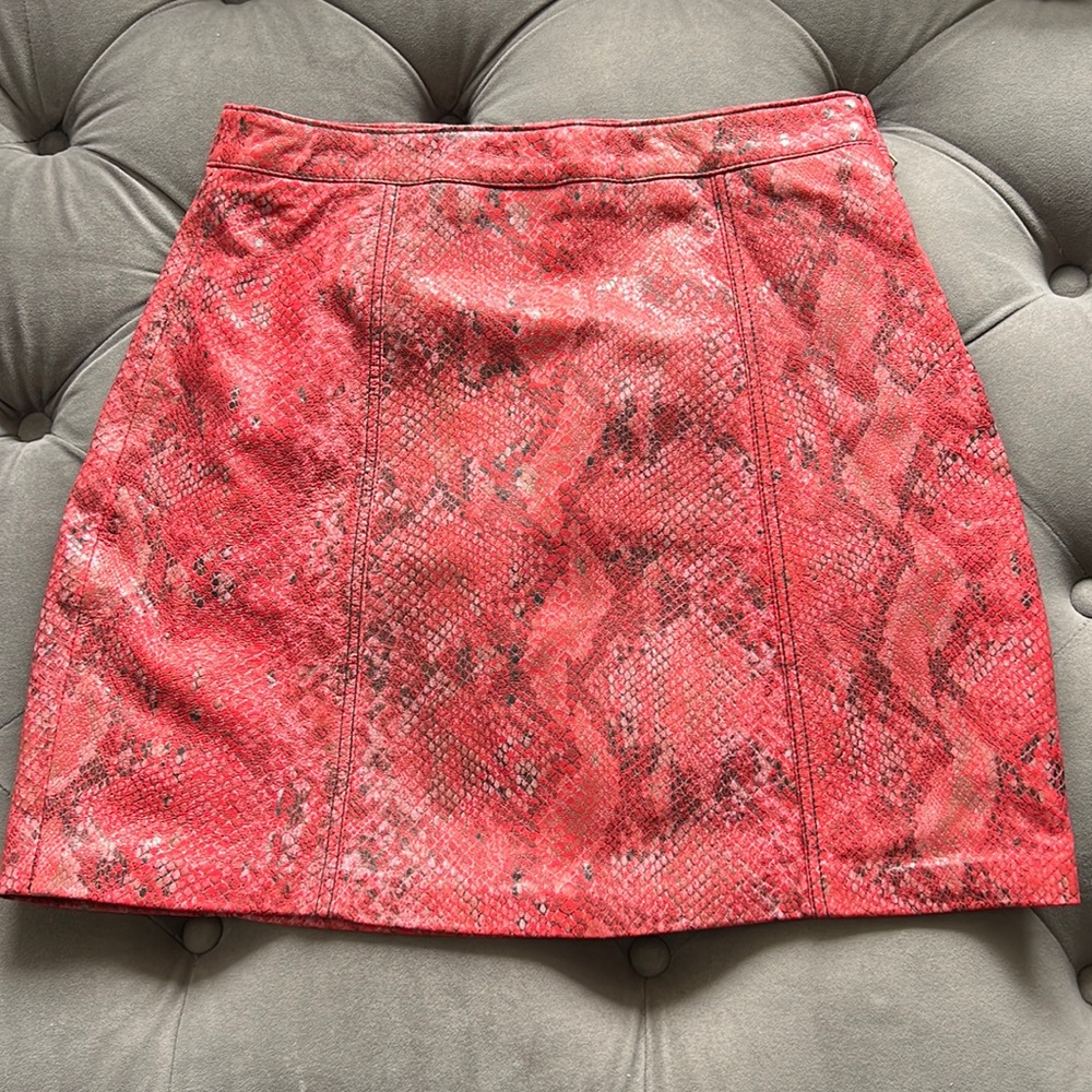 L’Acndemie LA . Leather skirt. Size S